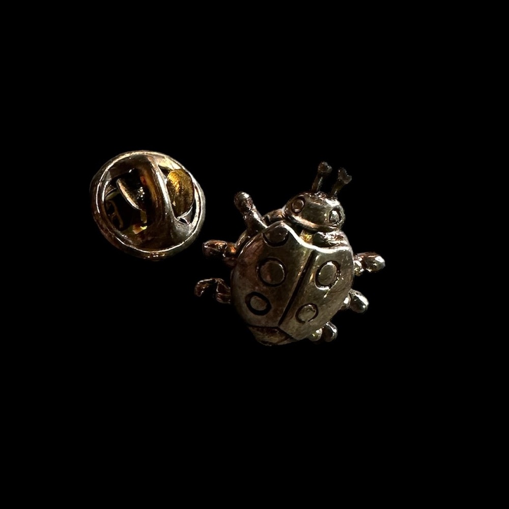 Vintage Lady Bug Brooch (Legs move!)